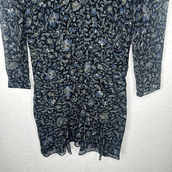 NWT Veronica Beard ROSALIA Silk Mini DRESS
BLACK Blue MULTI Size 6 Revolve - Picture 5 of 16